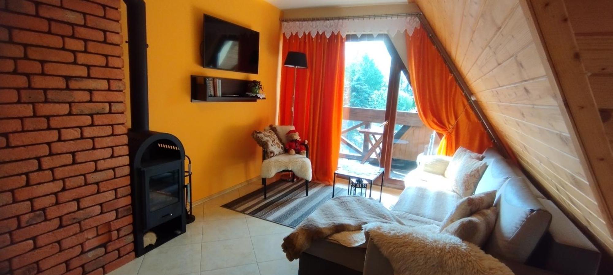 Apartament Pomaranczowy Z Basenem I Sauna Kościelisko Exterior foto